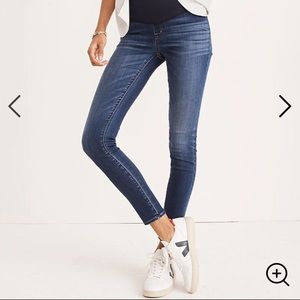 ✨HP✨Madewell Maternity Over-the-Belly Skinny Jeans